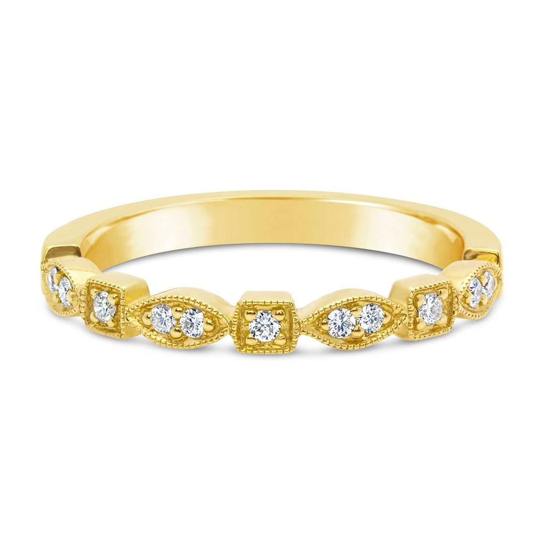 Vintage Inspired Diamond Band - MR3530