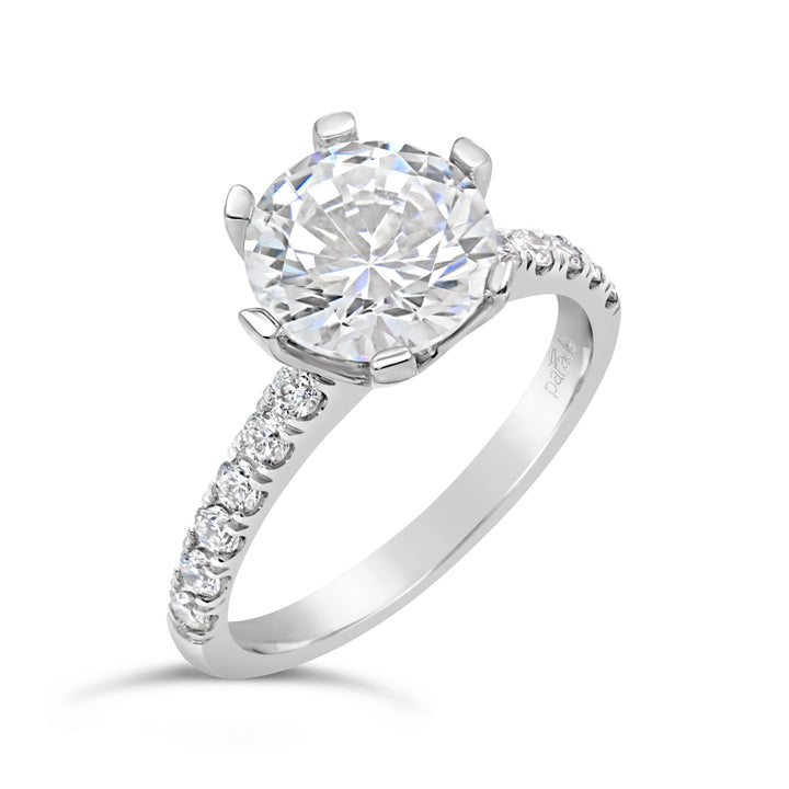 Parade Design Classic Diamond Engagement Ring - R2569C/R1