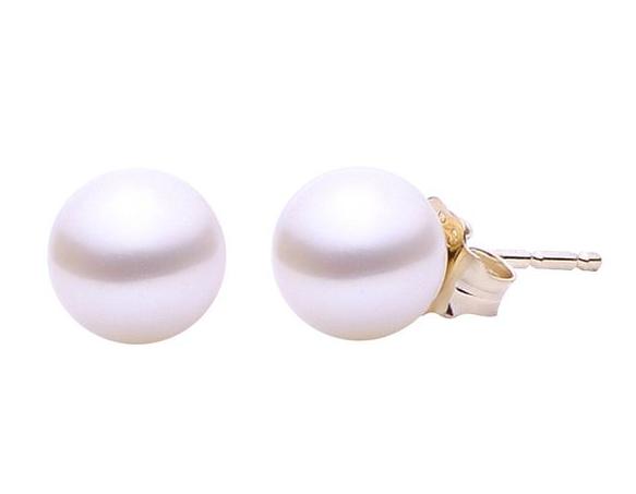 Akoya Pearl Stud Earrings - 925208
