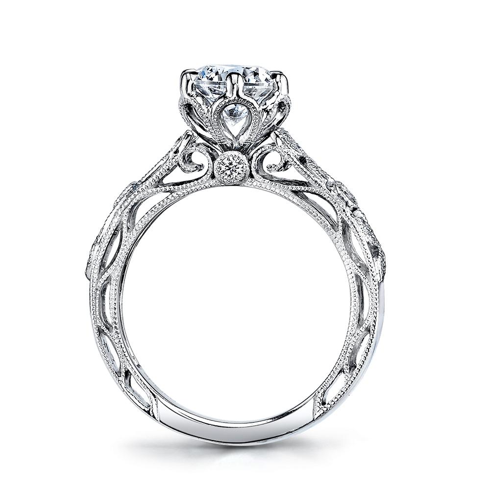 Parade Design's Vintage Inspired Diamond Engagement Ring