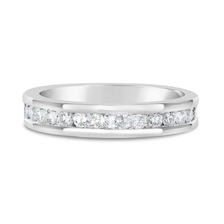 Channel Set Diamond Band - MR7080