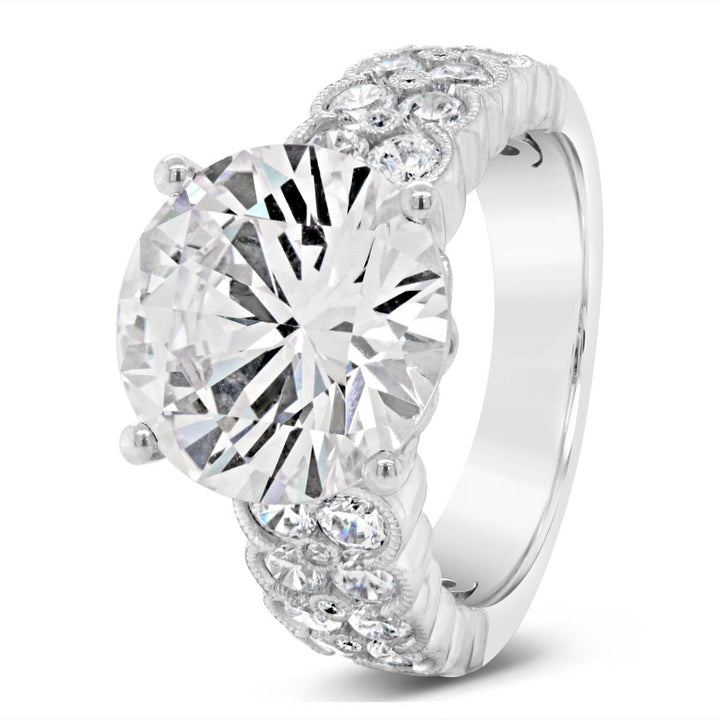 Vintage Inspired Diamond Engagement Ring - YJC3529R