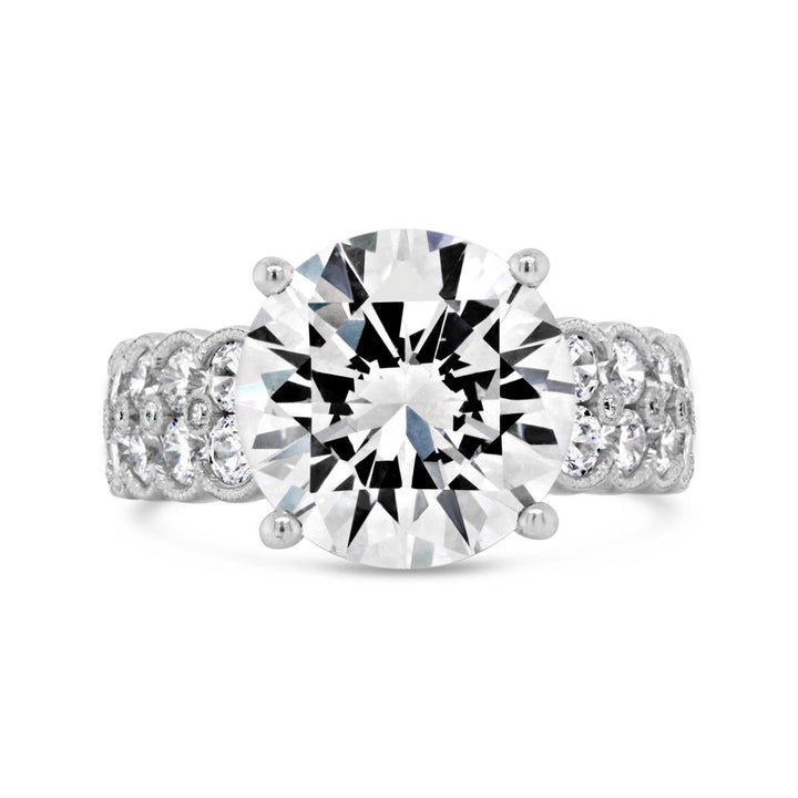 Vintage Inspired Diamond Engagement Ring - YJC3529R