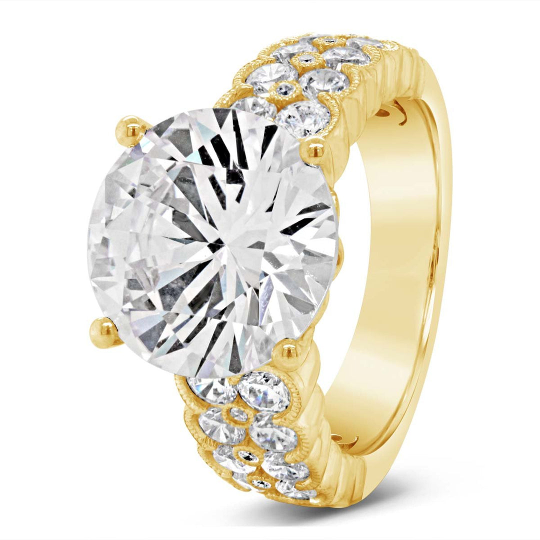 Vintage Inspired Diamond Engagement Ring - YJC3529R