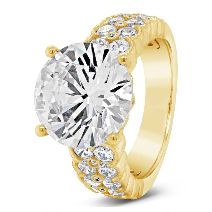 Vintage Inspired Diamond Engagement Ring - YJC3529R