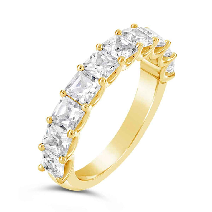 Asscher Cut Diamond Band - YJA8372RBA