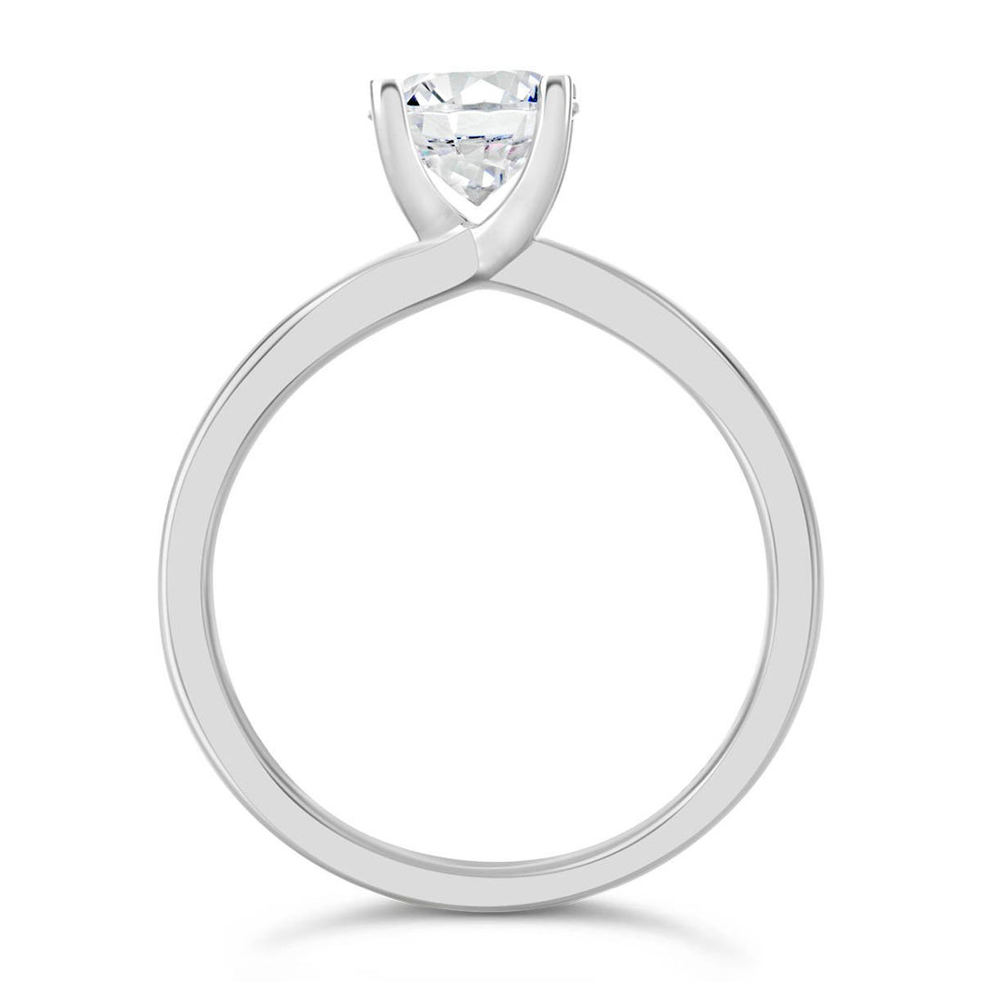 Classic Diamond Solitaire Engagement Ring