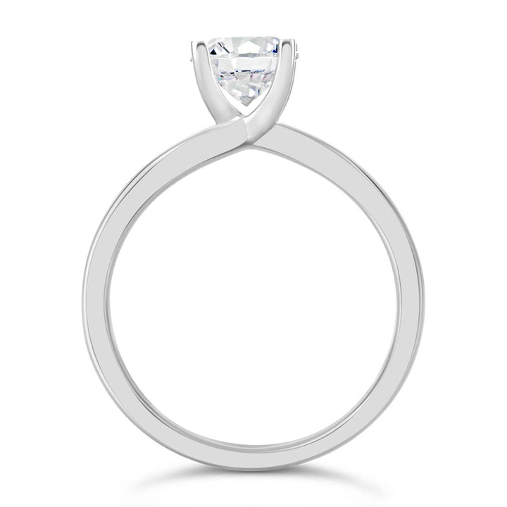 Classic Diamond Solitaire Engagement Ring