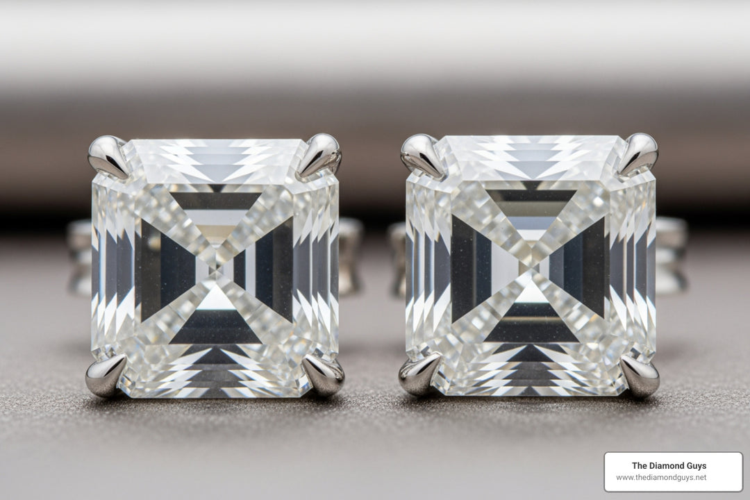 Beyond the Sparkle: A Guide to Asscher and Cushion Cut Diamond Studs