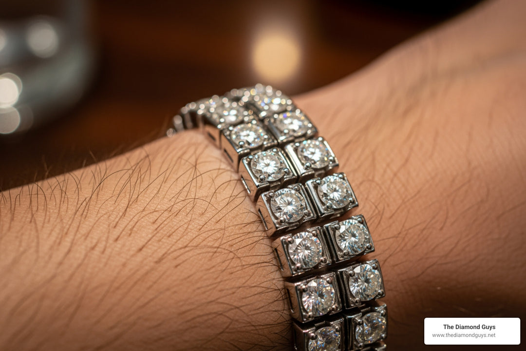 The Modern Man's Sparkle: A Roundup of Diamond Bracelets for Him