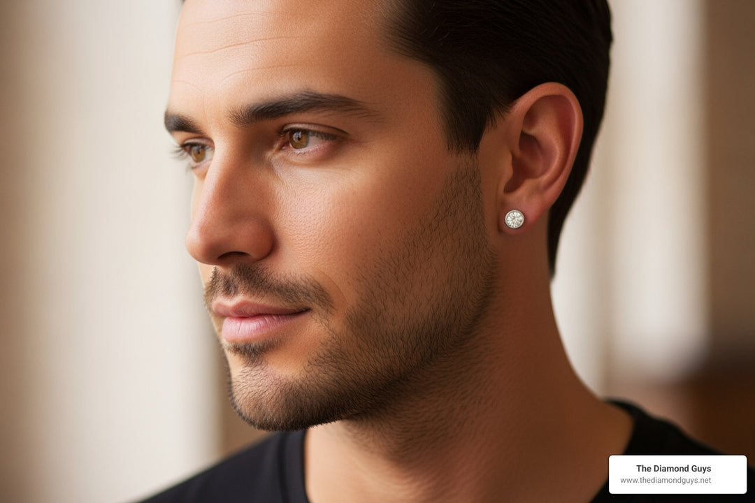 The Complete Guide to Men's Diamond Studs