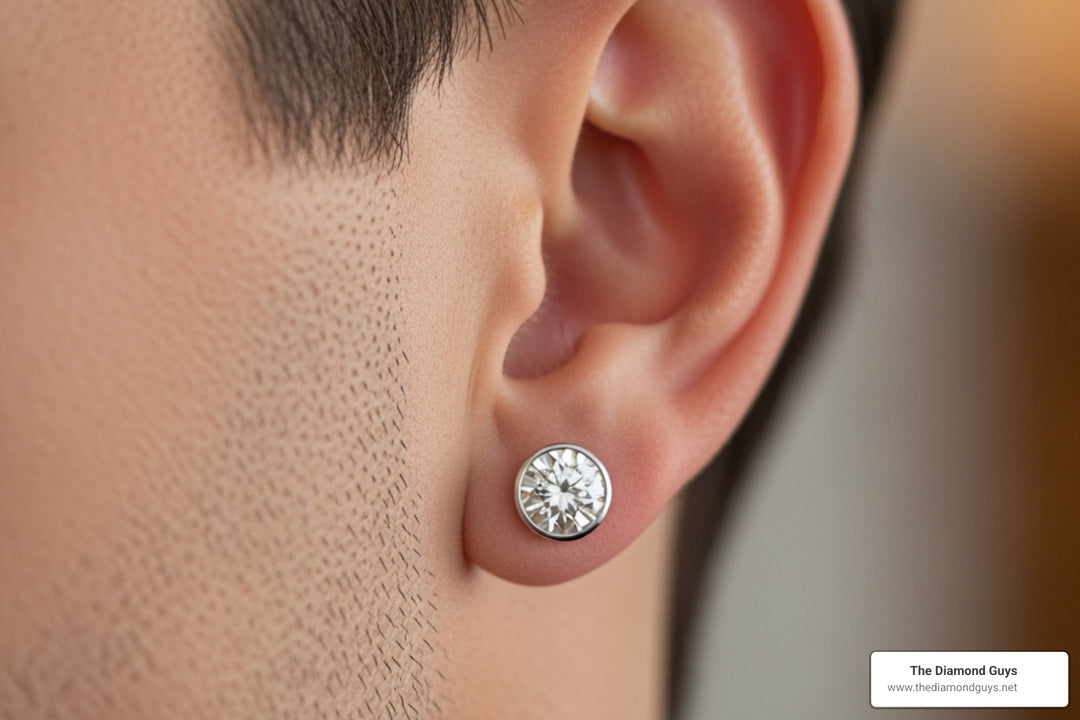 Icebox & Beyond: Top VVS Diamond Earrings for the Modern Man