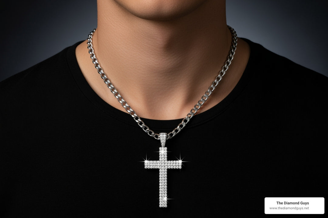 Real Diamond Cross Necklaces for Men: Find Your Perfect Piece