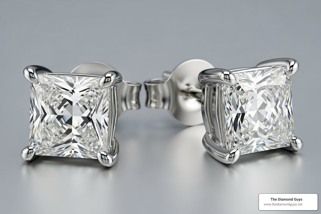 Choosing Your Sparkle: A Man's Guide to Square Diamond Earrings