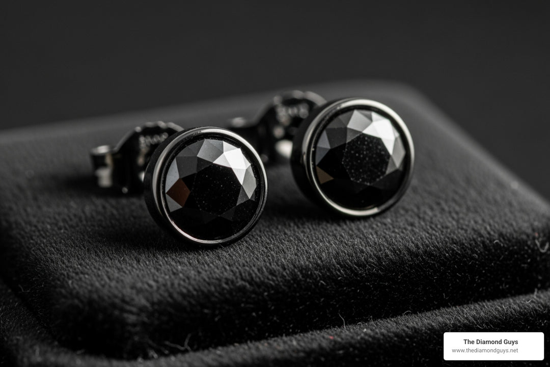 Men's Black Diamond Studs: Where to Buy and What to Look For