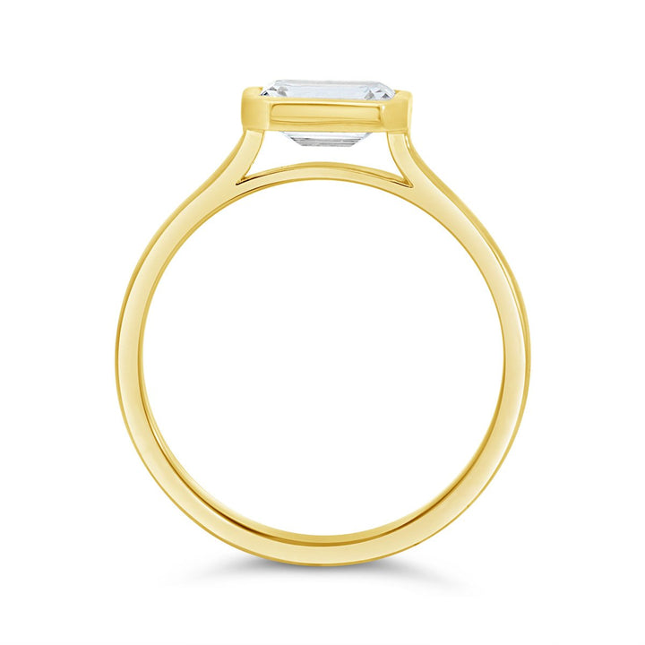 Bezel Set Lab. Grown Diamond Ring  - 251180RY