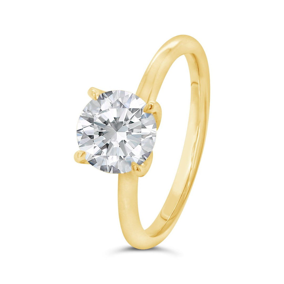 Solitaire Diamond Engagement Ring - YJC3436R