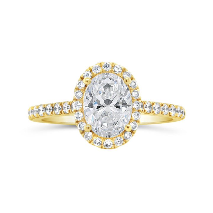 Halo Diamond Engagement Ring - YJC0506R