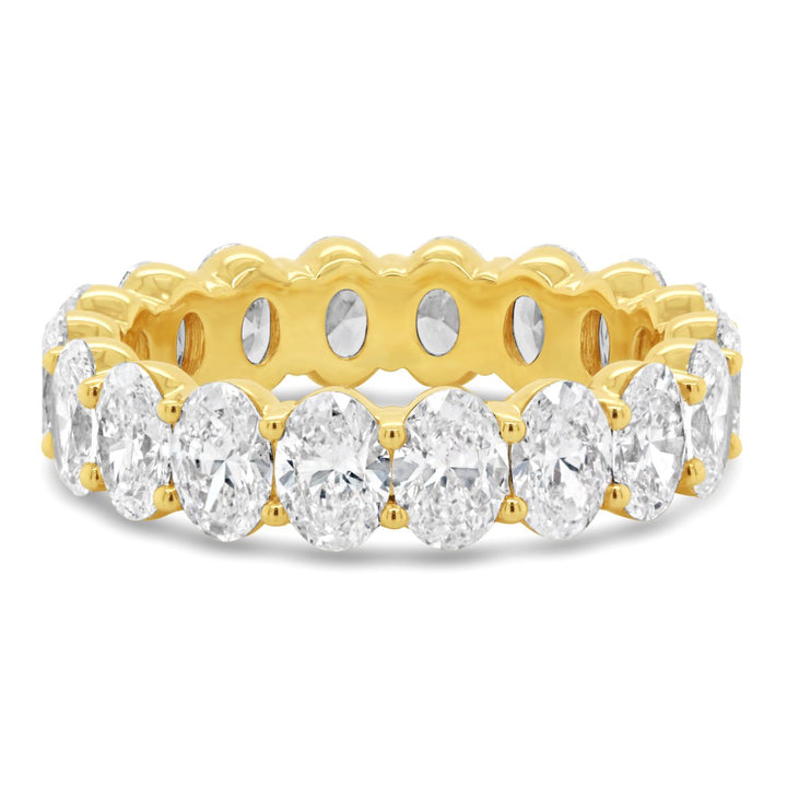Oval Cut Lab Grown Diamond Eternity Band - EB741-LAB