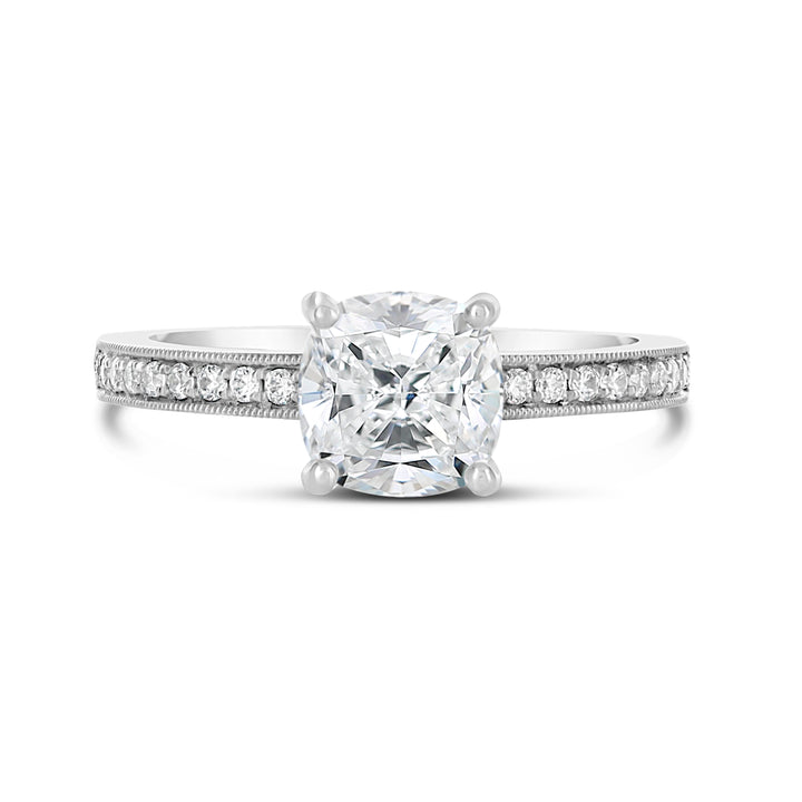 Vintage Style Diamond Engagement Ring - ACB135
