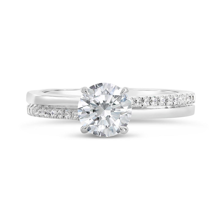 Modern Diamond Engagement Ring - ACB100