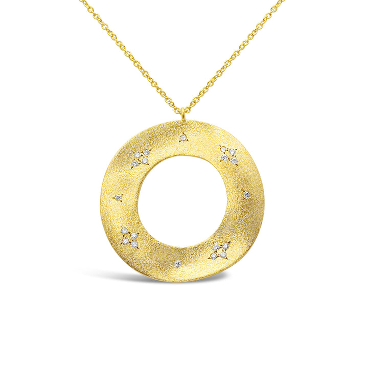Marika Desert Gold Diamond Necklace - 6420