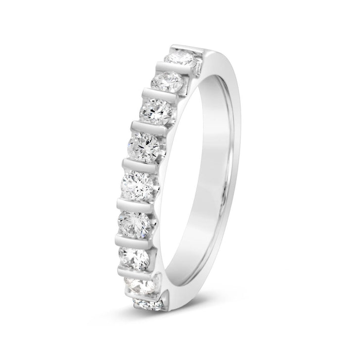 Half-Way Around Diamond Wedding Band - GSR25366