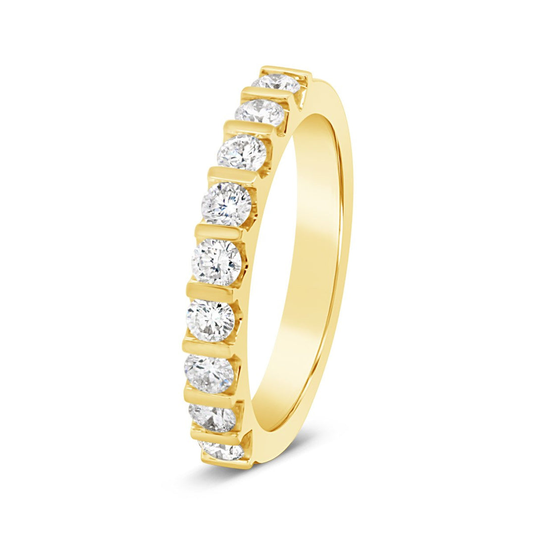 Half-Way Around Diamond Wedding Band - GSR25366