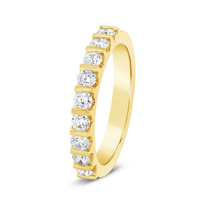Half-Way Around Diamond Wedding Band - GSR25366