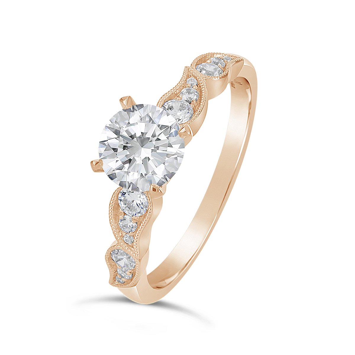 CLASSICAL Diamonds 20〜23 Vintage Style Diamond Engagement Ring – The Diamond Guys