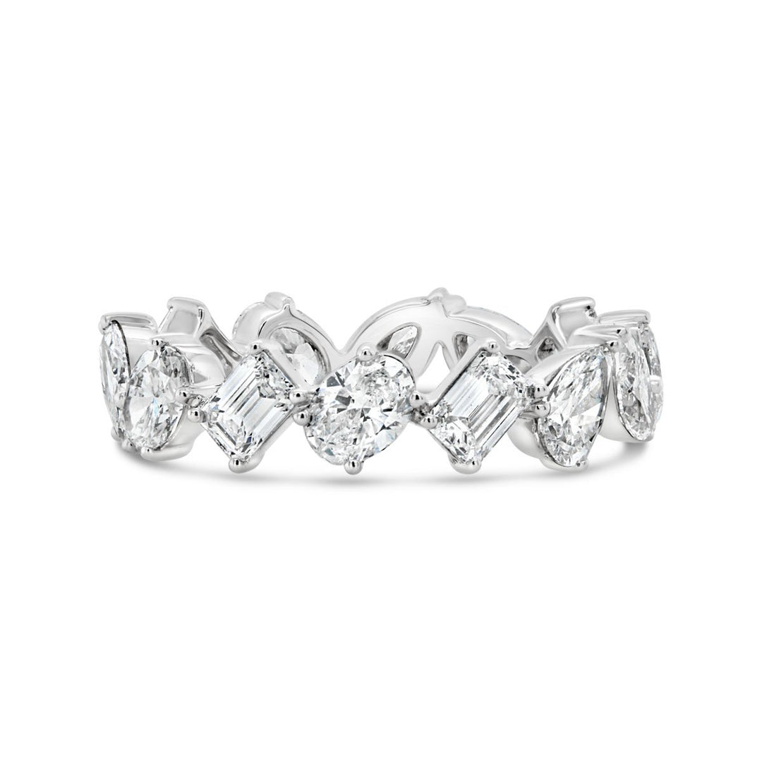 Lab Grown Diamond Multishape Eternity Band - EB542