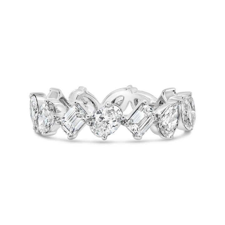 Lab Grown Diamond Multishape Eternity Band - EB542