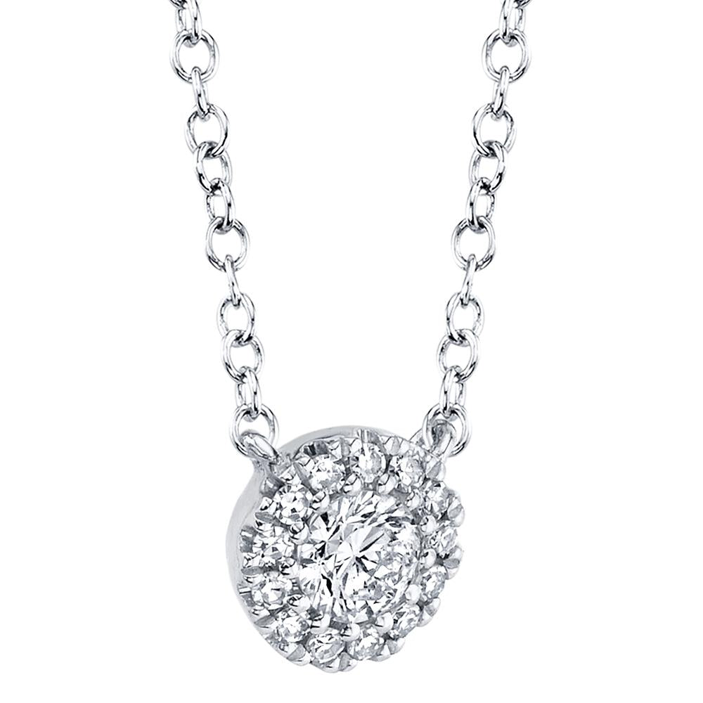 Shy Creation Diamond Cluster Pendant
