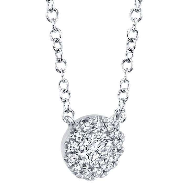 Shy Creation Diamond Cluster Pendant