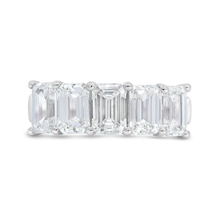 Emerald Cut Lab Grown Diamond Band - AV-1016LRC