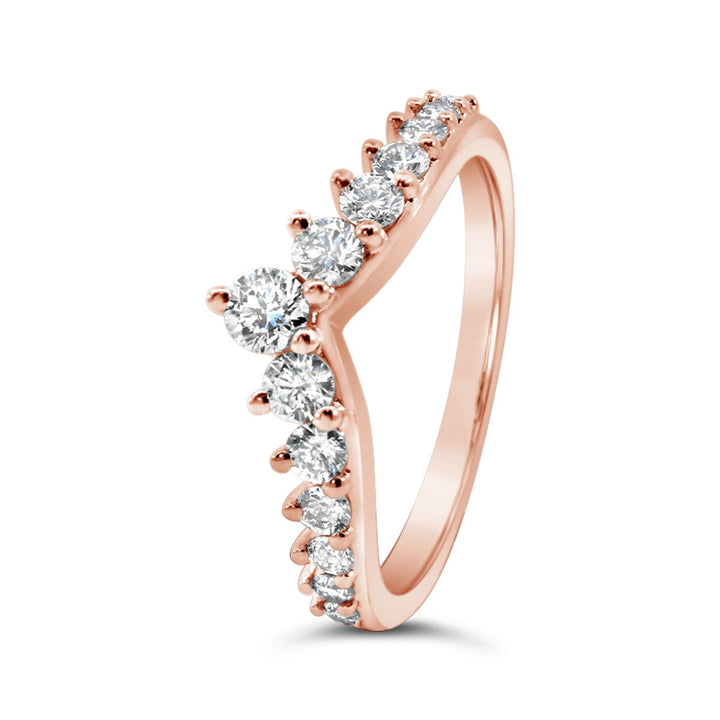 Diamond Contour Band - ARF2396DD