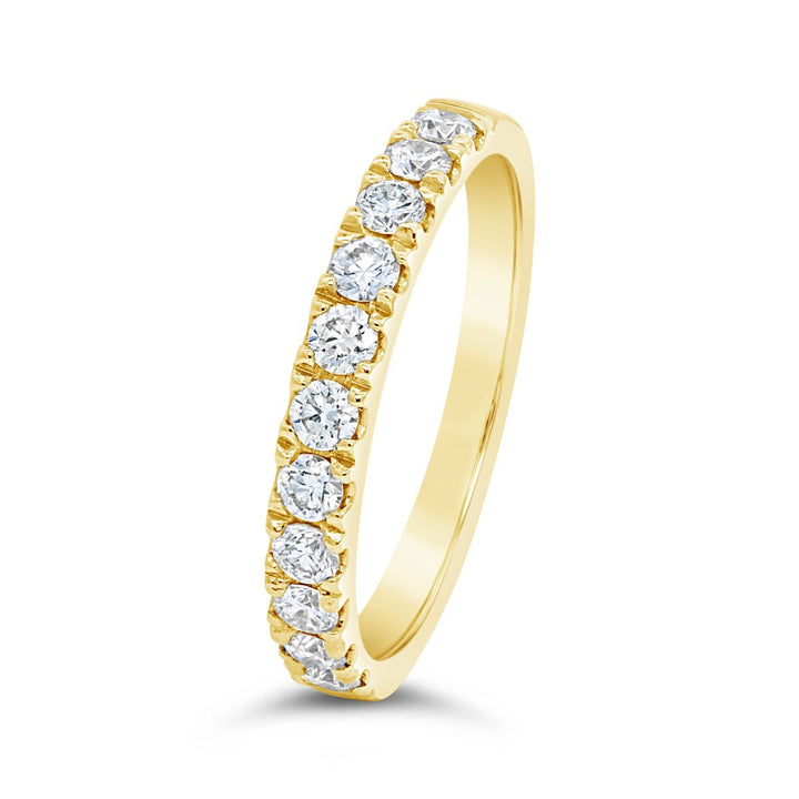 Half Way Set Diamond Band - MR95027/B