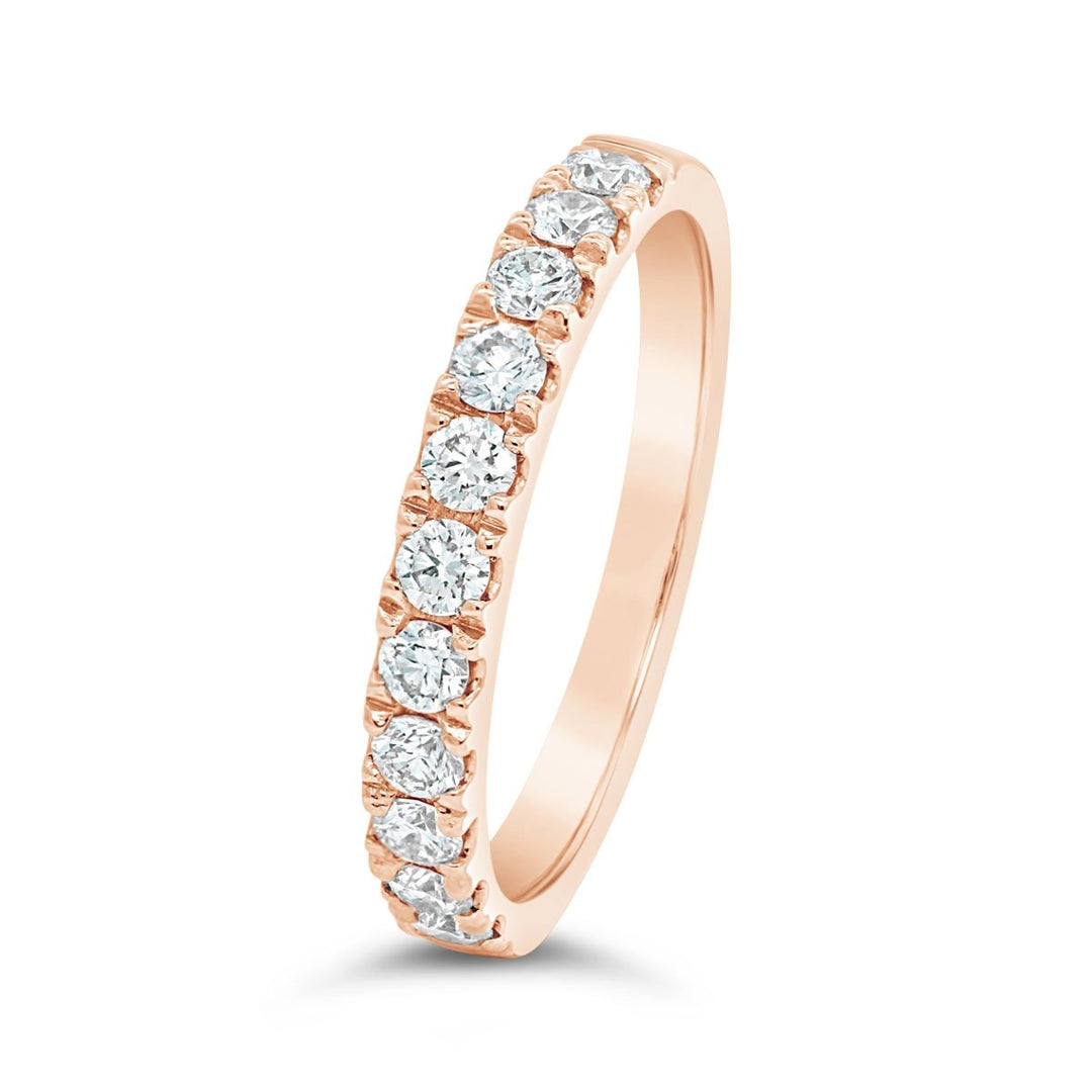 Half Way Set Diamond Band - MR95027/B