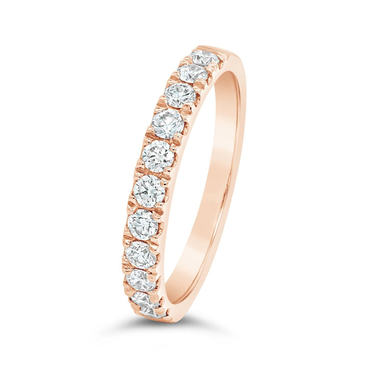 Half Way Set Diamond Band - MR95027/B