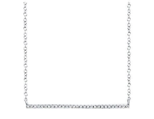 Shy Creation Diamond Bar Necklace