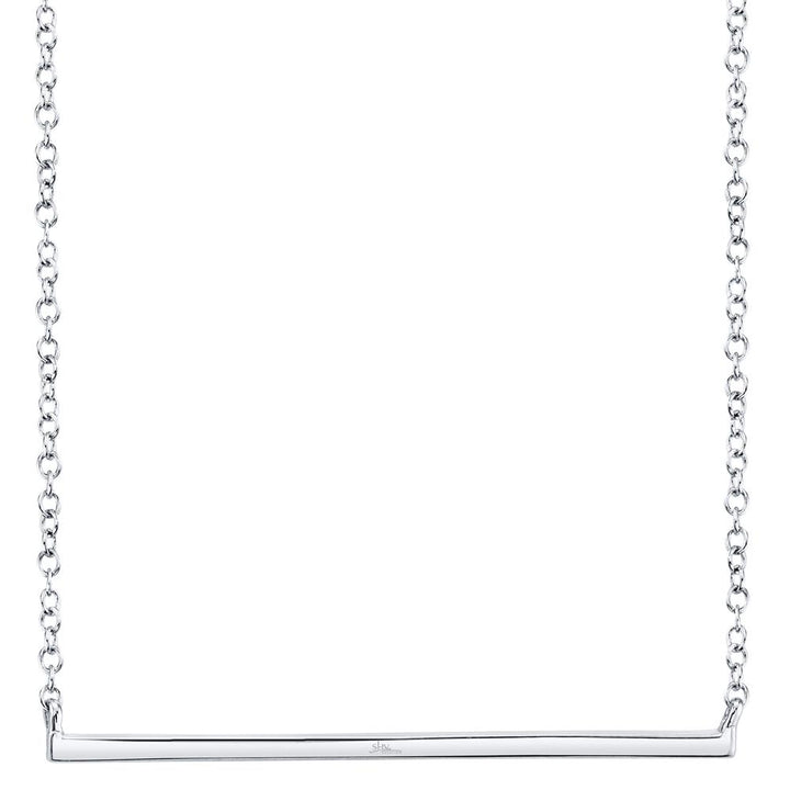 Shy Creation Diamond Bar Necklace