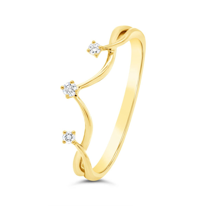 Diamond Crown Contour Band - R5625/M1-BD