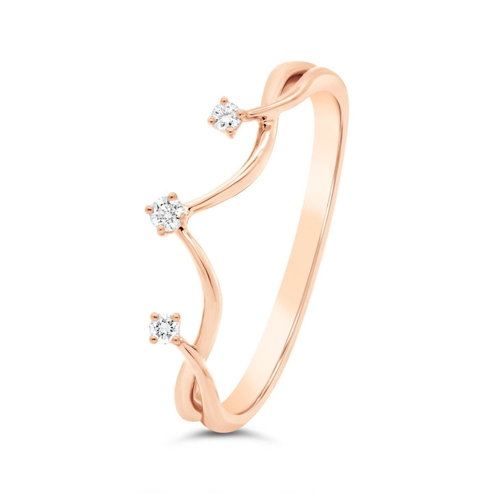 Diamond Crown Contour Band - R5625/M1-BD