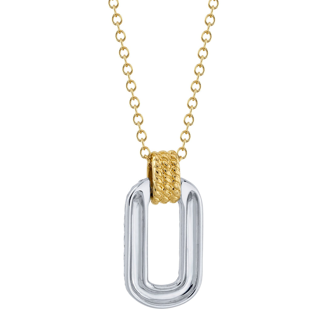 Shy Creation Diamond Pendant Necklace