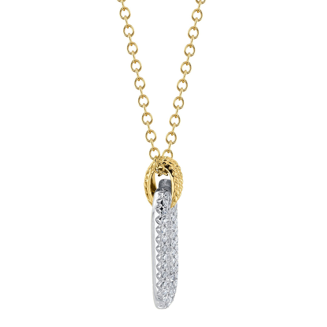 Shy Creation Diamond Pendant Necklace