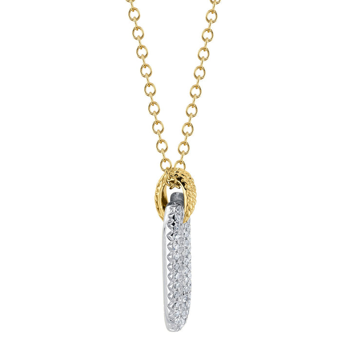 Shy Creation Diamond Pendant Necklace