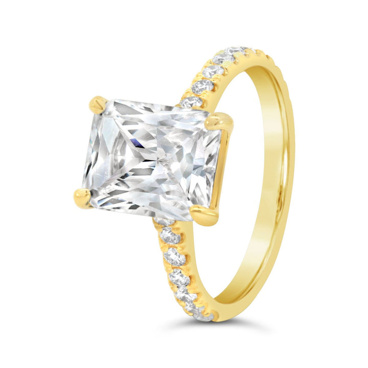 Pave Diamond Engagement Ring - MR99021