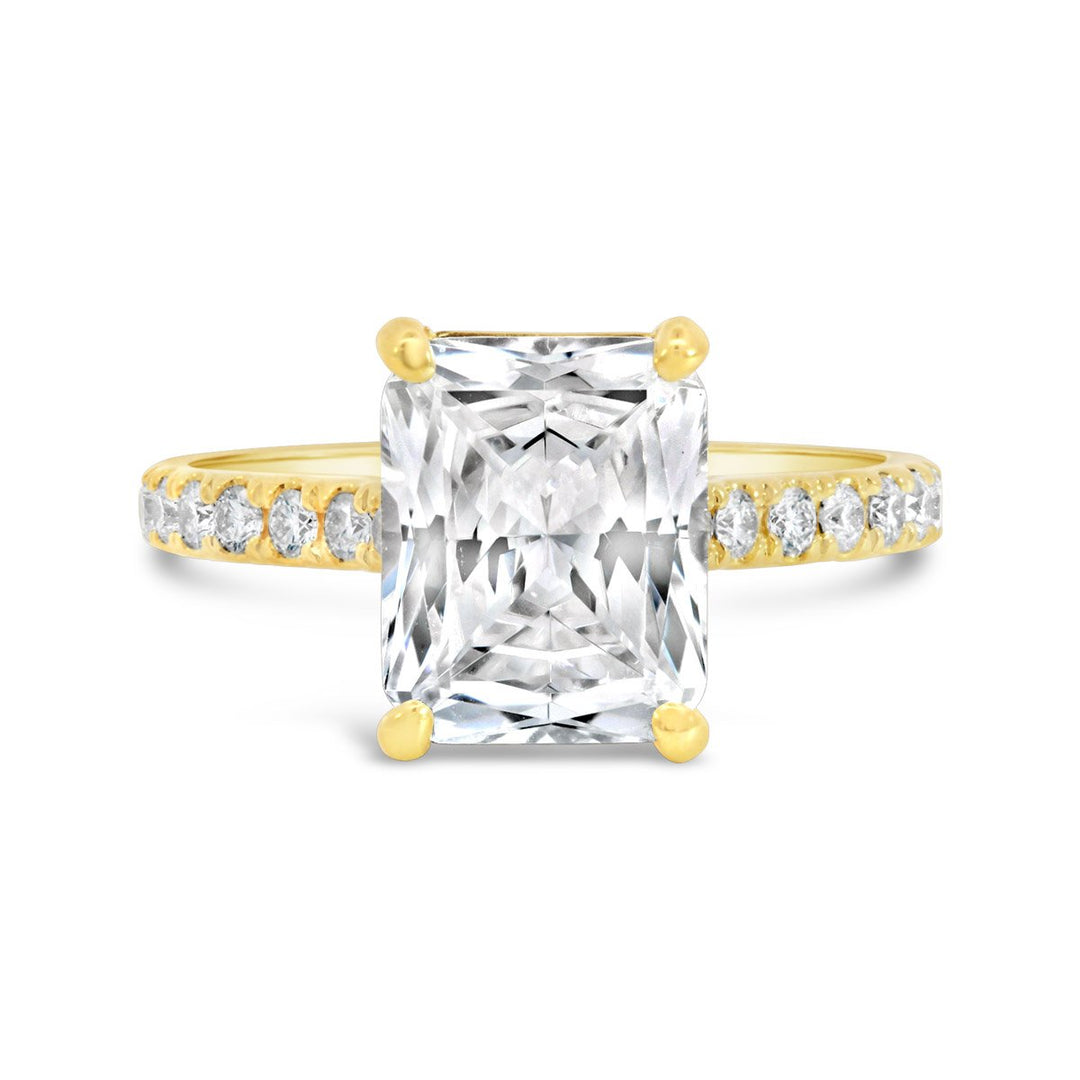 Pave Diamond Engagement Ring - MR99021