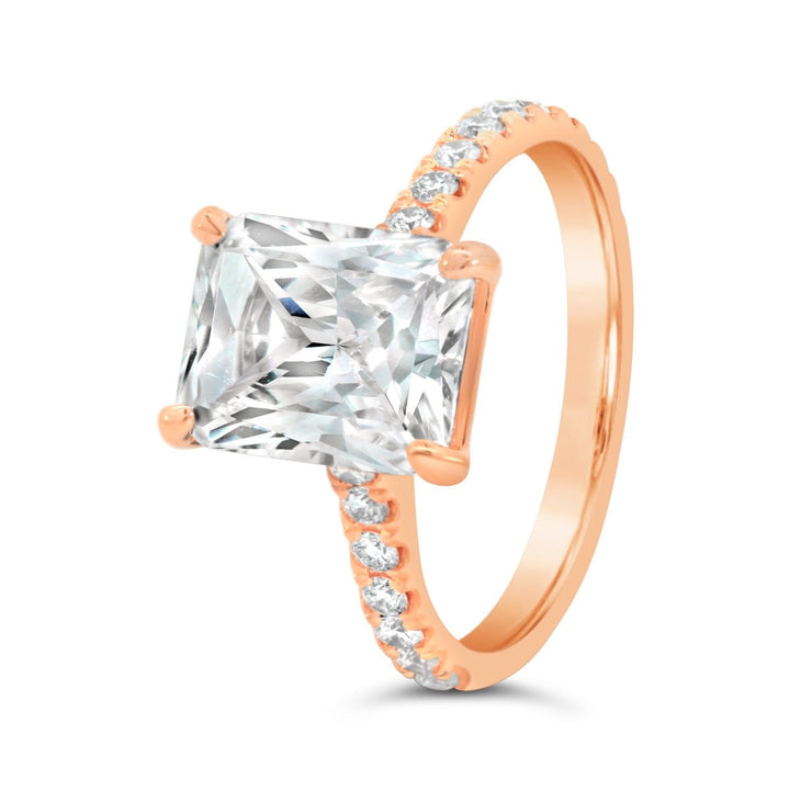 Pave Diamond Engagement Ring - MR99021