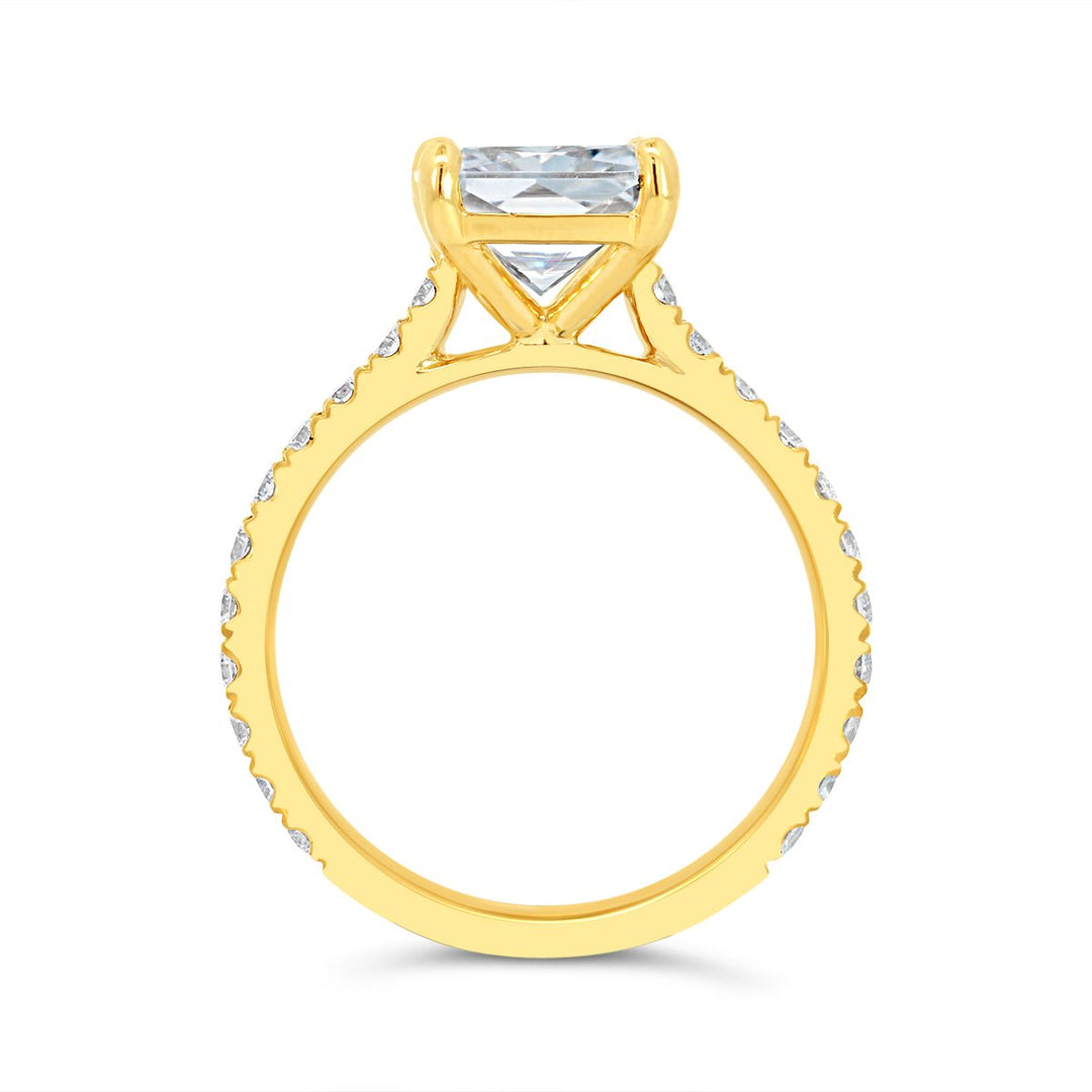 Pave Diamond Engagement Ring - MR99021